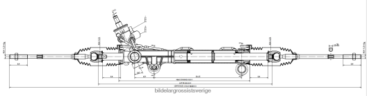 Bildelar Grossist Sverige | X4T8RP2713 servostyrningsställ 26079913 BUICK