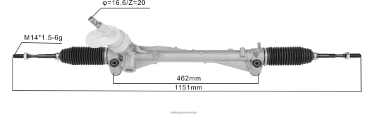 Bildelar Grossist Sverige | X4T8RP2703 servostyrningsställ 26284042 CHEVROLET