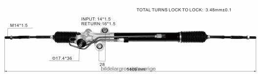 Bildelar Göteborg | X4T8RP2526 servostyrningsställ 53601-tk8-a01 HONDA