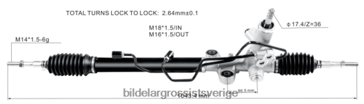 Bildelar Helsingborg | X4T8RP2535 servostyrningsställ 53601-snb-t02 HONDA
