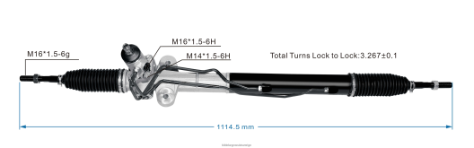 Bildelar Helsingborg | X4T8RP2725 servostyrningsställ 57700-2b000 57700-2b200 HYUNDAI/KIA