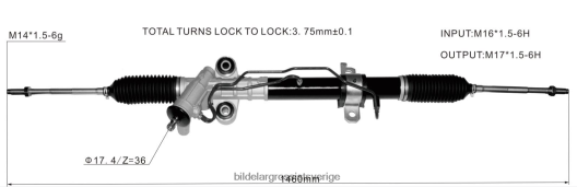 Bildelar Online | X4T8RP2611 servostyrningsställ 8-98394876-4 ISUZU