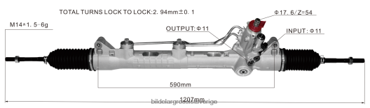 Bildelar Sundsvall | X4T8RP2430 servostyrningsställ 2214605100 MERCEDES-BENZ/BMW
