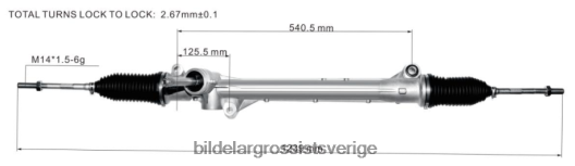 Bildelar 24 | X4T8RP2834 servostyrningsställ 10671656 ROEWE