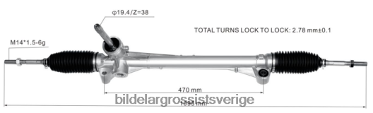 Bildelar Grossist Sverige | X4T8RP2833 servostyrningsställ 23863012 ROEWE