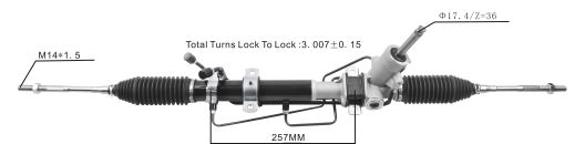 Bildelar 24 | X4T8RP2814 servostyrningsställ 34110sa080 34110sa130 SUBARU