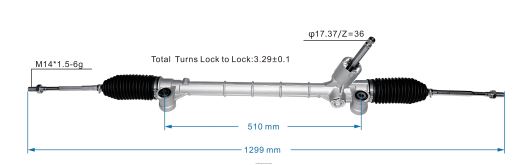 Bildelar Grossist | X4T8RP2622 servostyrningsställ 48500-m68p02 SUZUKI