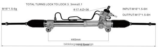 Bildelar 24 | X4T8RP2474 servostyrningsställ 44200-12770 TOYOTA