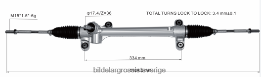 Bildelar Göteborg | X4T8RP2436 servostyrningsställ 45510-68060 TOYOTA