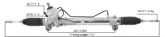 Bildelar Göteborg | X4T8RP2496 servostyrningsställ 44200-58010 44200-58011 44200-58012 TOYOTA