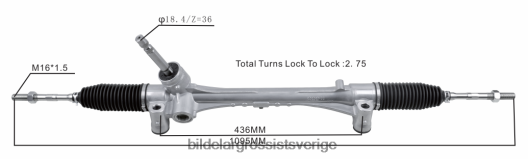 Bildelar Grossist Sverige | X4T8RP2443 servostyrningsställ 45510-02420 45510-02840 TOYOTA