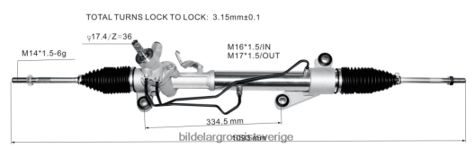 Bildelar Grossist Sverige | X4T8RP2473 servostyrningsställ 44200-13021 44250-02170 TOYOTA