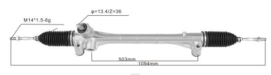 Bildelar Helsingborg | X4T8RP2445 servostyrningsställ 45510-47040 45510-47050 TOYOTA