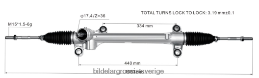Bildelar Sundsvall | X4T8RP2440 servostyrningsställ 45510-02730 45510-02630 TOYOTA