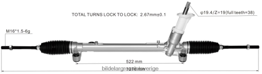 Bildelar 24 | X4T8RP2674 servostyrningsställ lx6c3a500a1a lx6z-3504-ba FORD