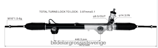 Bildelar Göteborg | X4T8RP2666 servostyrningsställ 8l3z-3504-drm FORD