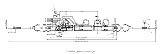 Bildelar Grossist Sverige | X4T8RP2663 servostyrningsställ 96fb-3200-ah FORD