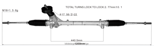 Bildelar 24 | X4T8RP2424 servostyrningsställ 2q1423061c VOLKSWAGEN