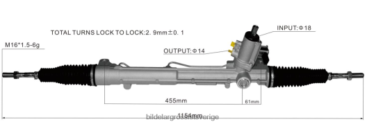 Bildelar Borlänge | X4T8RP2418 servostyrningsställ 8rd422065 8r1422065g 8rd422065a VOLKSWAGEN