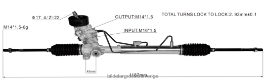 Bildelar Grossist Sverige | X4T8RP2423 servostyrningsställ 6r1423055bx VOLKSWAGEN
