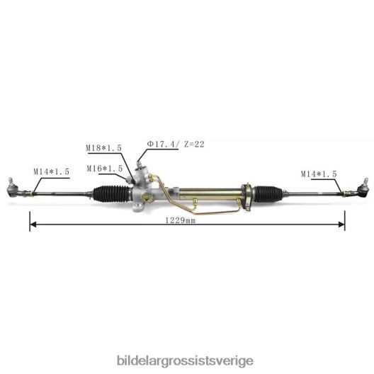 Bildelar Online | X4T8RP1471 servostyrningsställ 1h1422055 VOLKSWAGEN