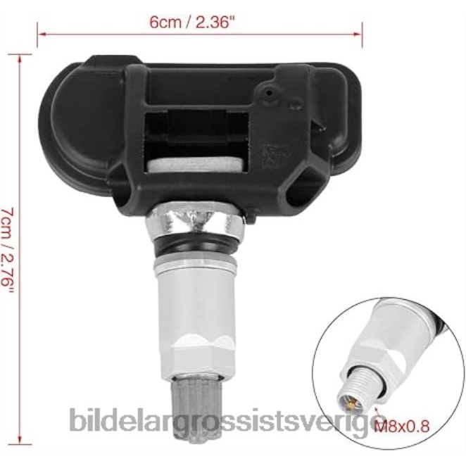 Bildelar Örebro HV84F2735 tpms dodge däcktryckssensor 05154876aa